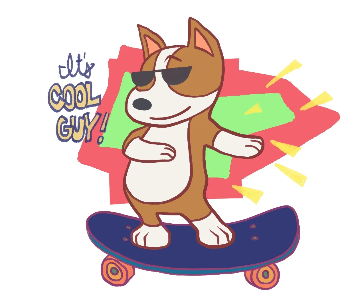 Dog On A Skateboard - 2025