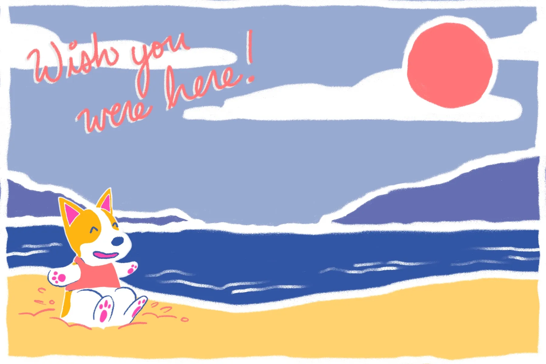 Banshee Postcard