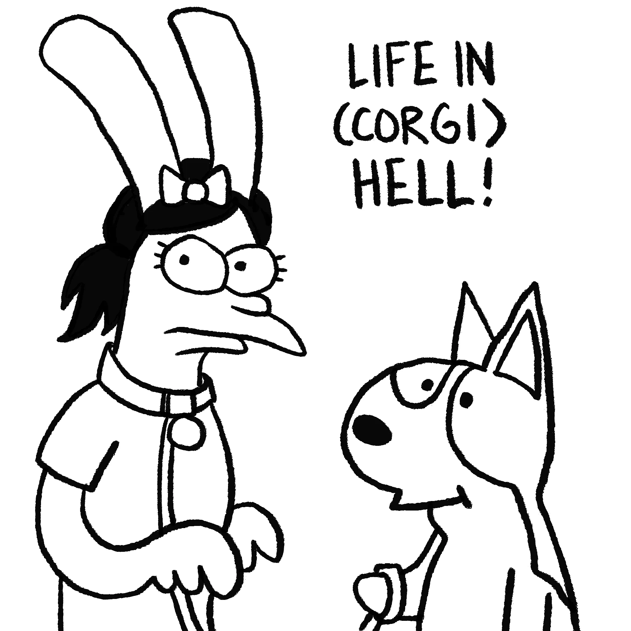 Life in Corgi Hell